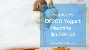 These Are The Equipment Cost For Ice Cream
