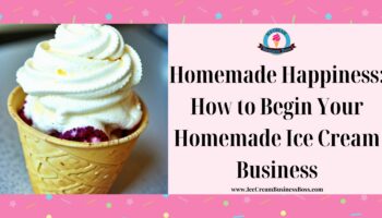 Homemade Happiness: How to Begin Your Homemade Ice Cream Business